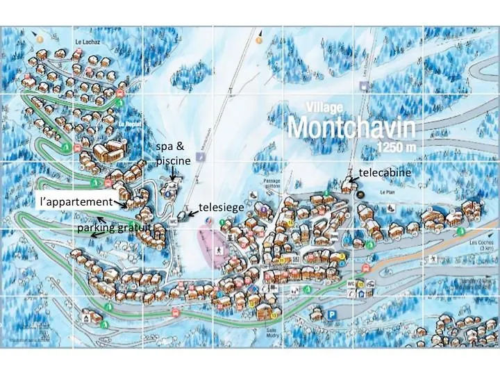 Montchavin La Plagne, Pistes 50M, Balcon Vue Mont Blanc Apartment 0*,  France